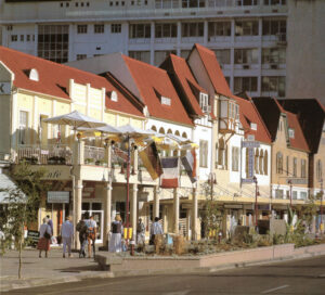 Deutsche Kolonialarchitektur in Windhoek. (DIN30)