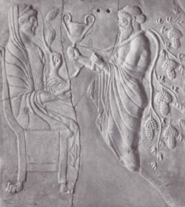 Dionysos und Demeter