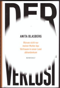 Anita Blasberg, der Verlust, Cover